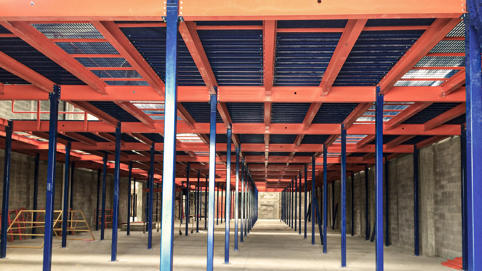 Sistema Mezzanine Industrial HJ