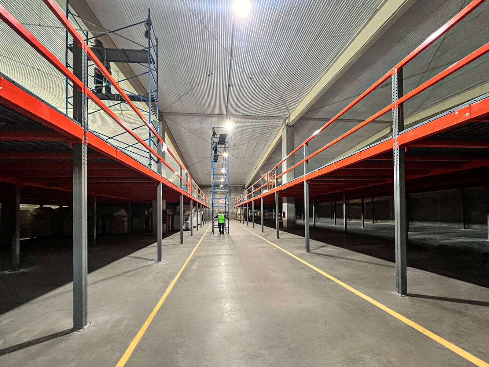 Sistema Mezzanine Industrial HJ