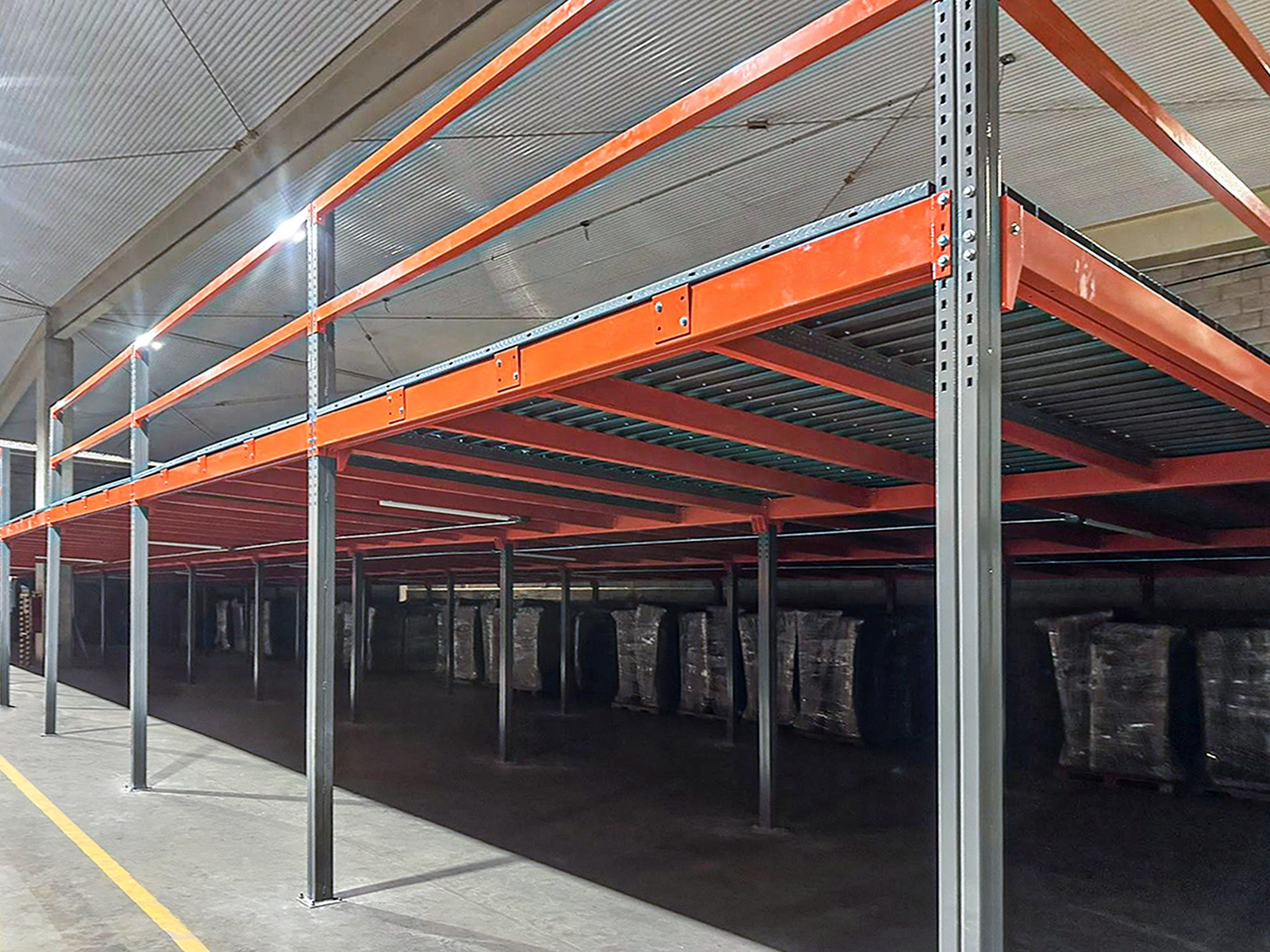Sistema Mezzanine Industrial HJ